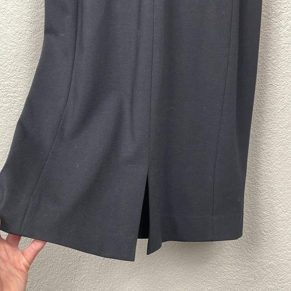 MM Lafleur The Katie Dress Black Sleeveless Sheath Knee Length Business Sz 8 - Picture 5 of 16